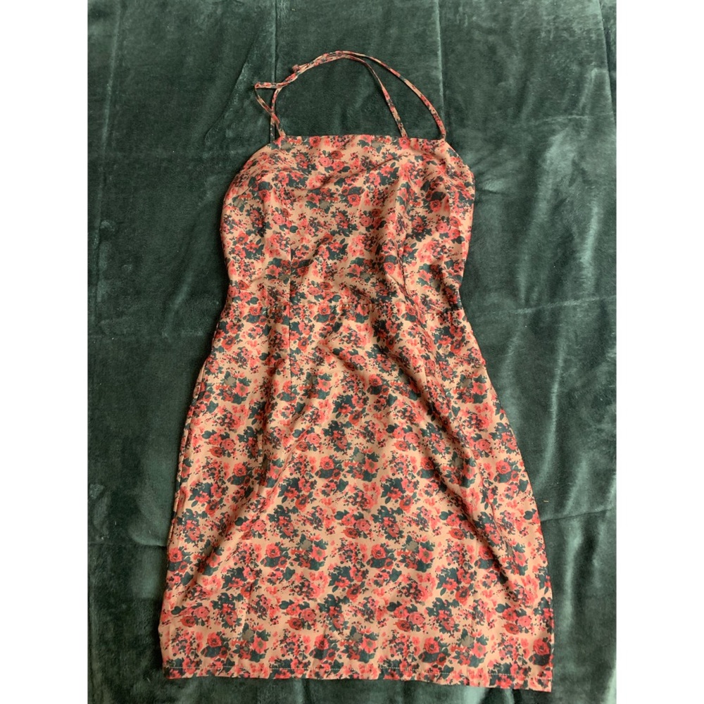 Floral mini dress